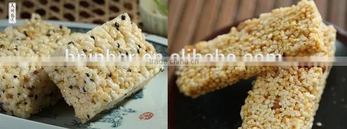 rice peanut candy bar production line on sale