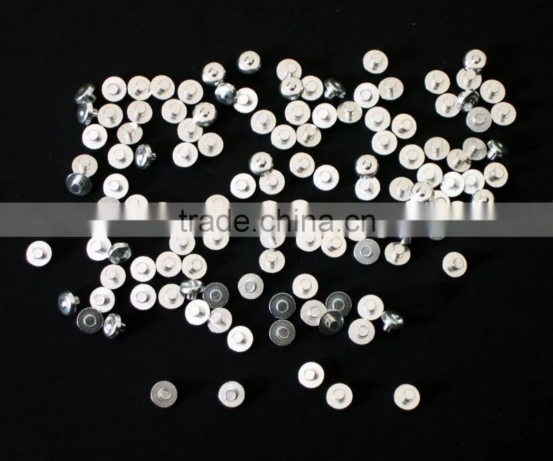 low contact resistance silver contact Rivet