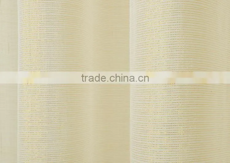 HLHT BSCI certification sheer window treatment chiffon curtain