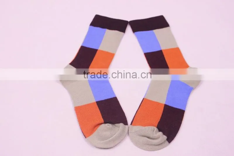 Men Casual All Seasons 100 Cotton 168N Custom Design Socks