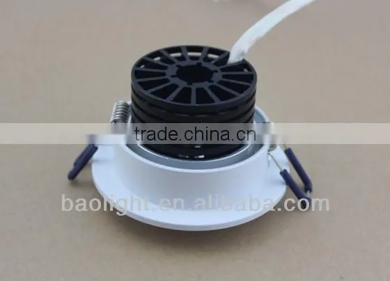 2013 new metal recessed led ceiling spot lamps for bedroom 5w cob