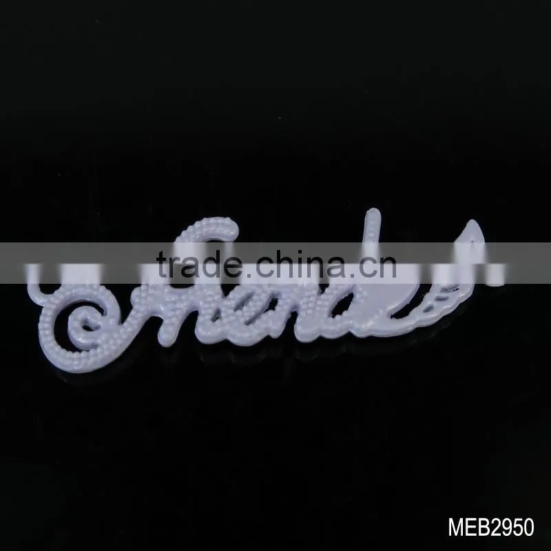 MEB2950 New fashion friend letter connector wholesale
