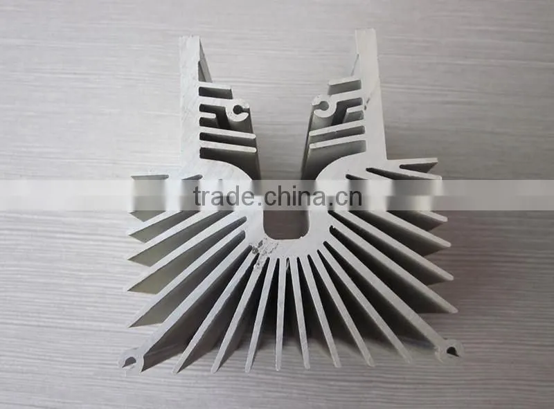 sunflower aluminium heatsink extrusion heatsink profile