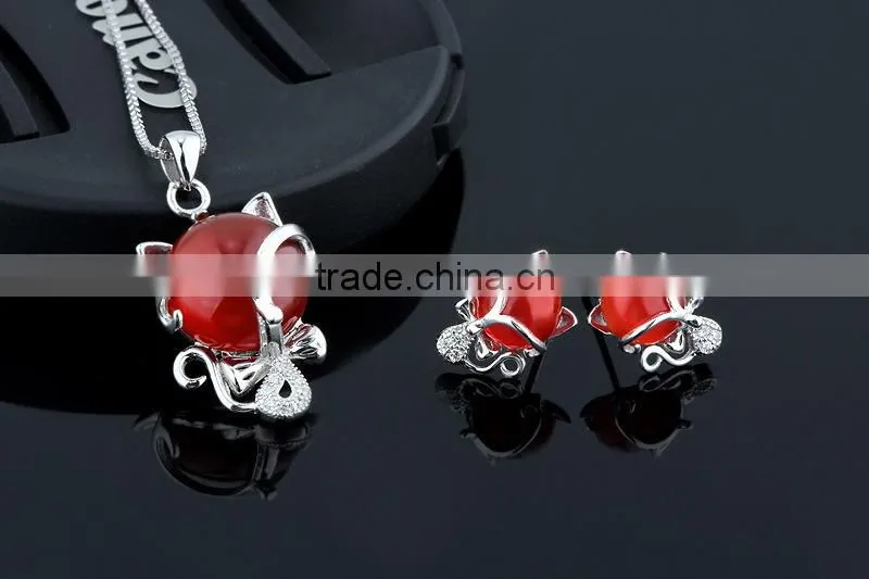 Stock ! ! ! 925 sterling silver jewelry wholesale jewelry 925 red agate jewelry