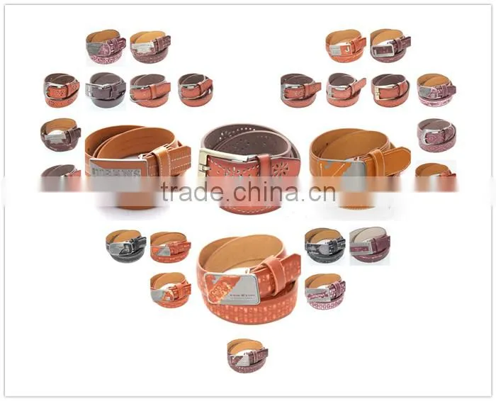 Hot-sale Personalized Design Attractive High Quality Mans Pu Leather Belts Wholesales