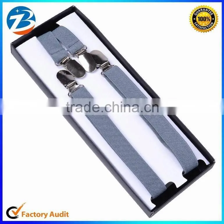 Unisex Fashion Non-cross Skinny Elastic Braces Suspender