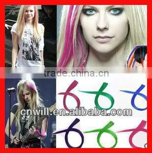 fashion curly synthetic clip in hair extension
