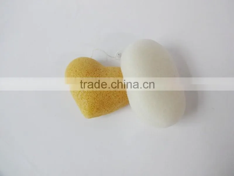 Sponge Material and Foundation,Blush,Eye Shadow Type konjac facial sponge