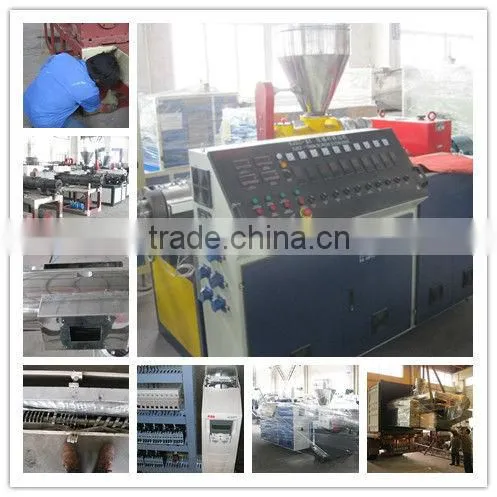 hot cutting PVC pelletizing making line/extruder line