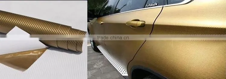 New style 3d carbon fiber car wrap