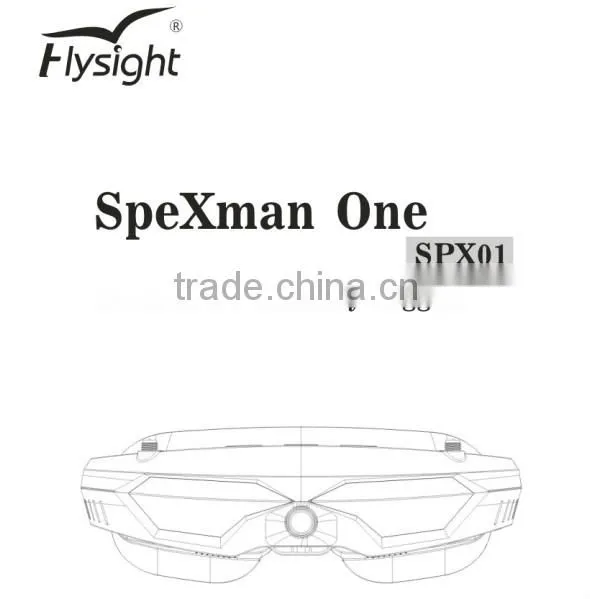 B871 Newest SpeXman One Video Goggles For RC Discount Sport Small High Speed Boat/Mini Drone