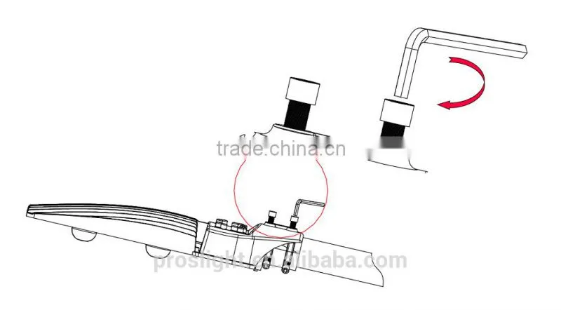 2014 New Products 5 years warranty 80W/100W/120W led street light