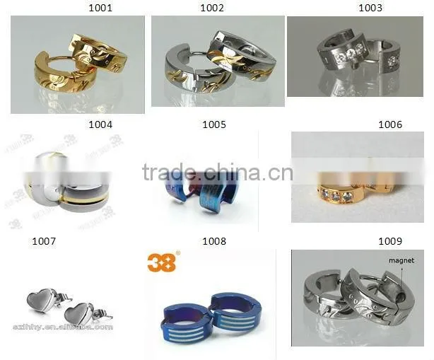 Small Hoop Earrings For Women Free Laser Logo Ear Jewellery