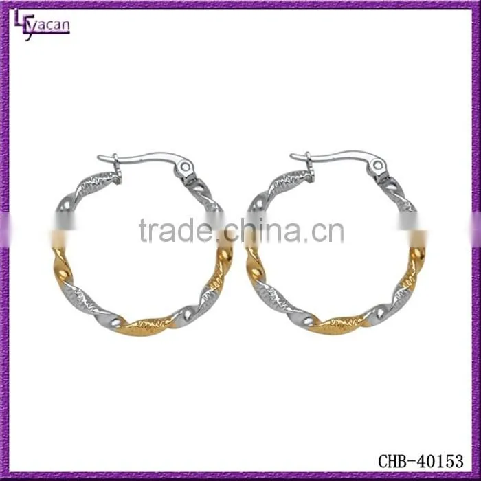 Jewelry Fashion Made In China 316L Stainless Steel Ear Cartilage Bulk Hoop Earrings