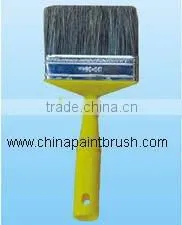 Wall brush with soft handle
