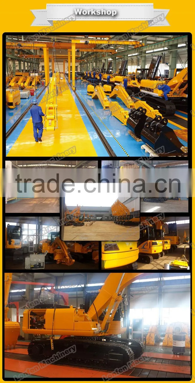 LG6065E factory price 6 ton Lonking Yan mar engine excavator for sale