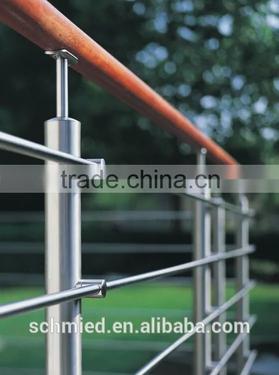 stainless steel 304 316 handrail cross bar holder,railing system
