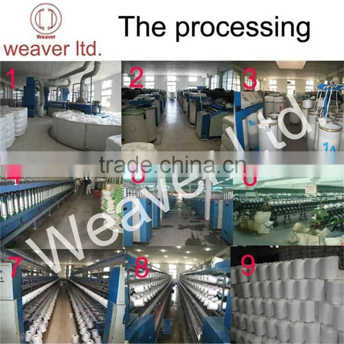 100% polyester bulk sewing thread 30/2 dyed