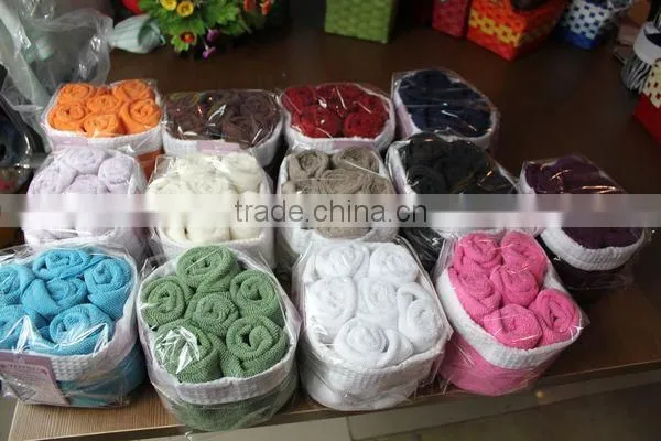 Water Absorption Microfiber Gift Towel Microfiber Cleaning Cloth/ Terry Towel