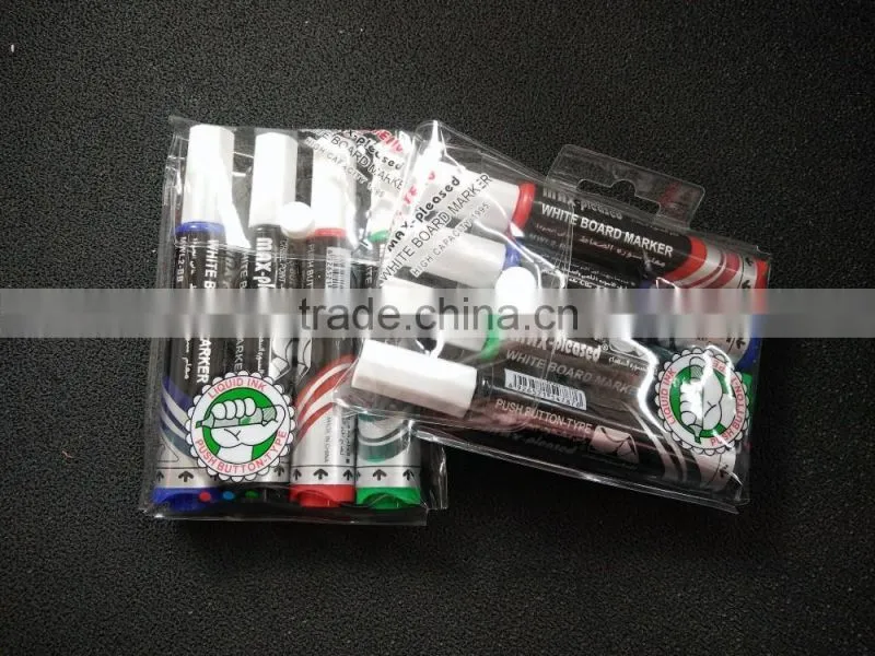 High quality refill ink white board marker pen with long life
