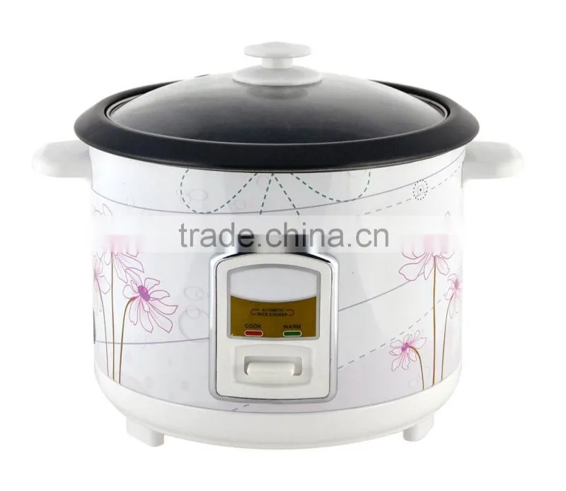 1.8L electric straight rice cooker with non-stick coating inner pot