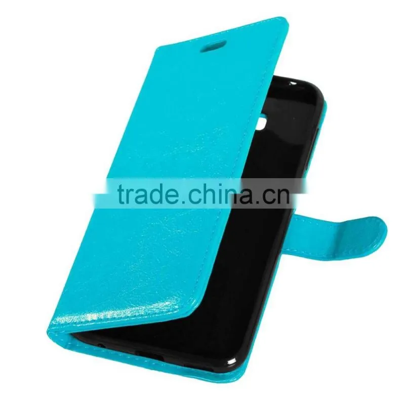 Cell Phone PU Leather Flip Card-slot Case for ASUS ZenFone 3 ZE552KL 5.5