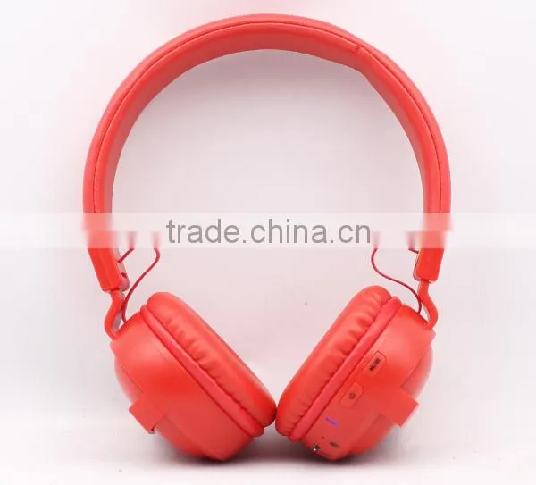2015 NEW Bluetooth wireless headphone with Volume and track control