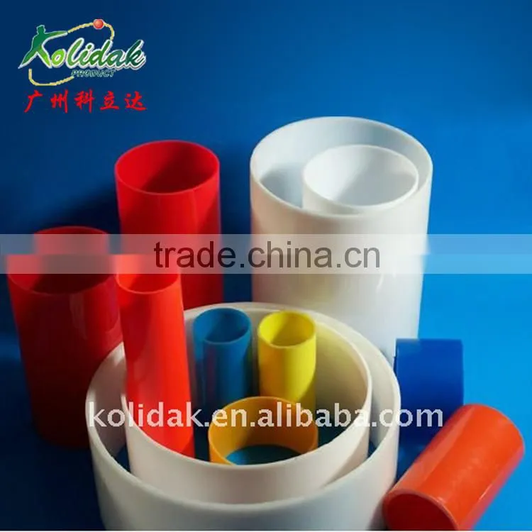 Custom Colorful plastic extrusion PVC, ABS pipe, PVC plasitc tube