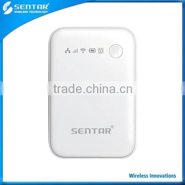 Wholesale Portable 3G Wifi SIM Router Built-in 5200mAh Power Bank