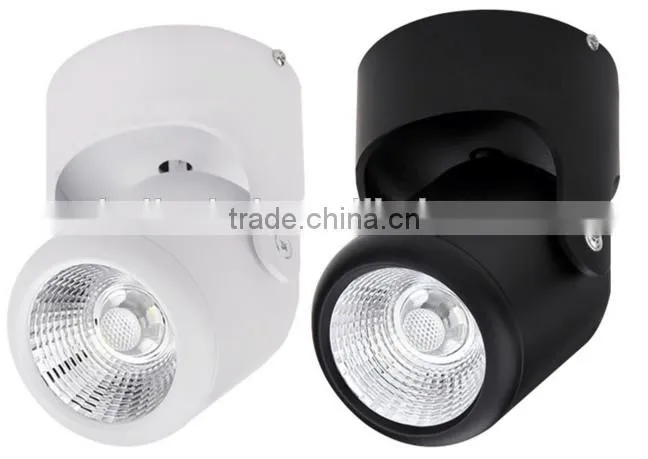 360 degree rotating surface mounted led ceiling light