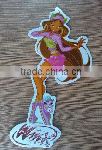 Sexy girl shape fridge magnet sticker