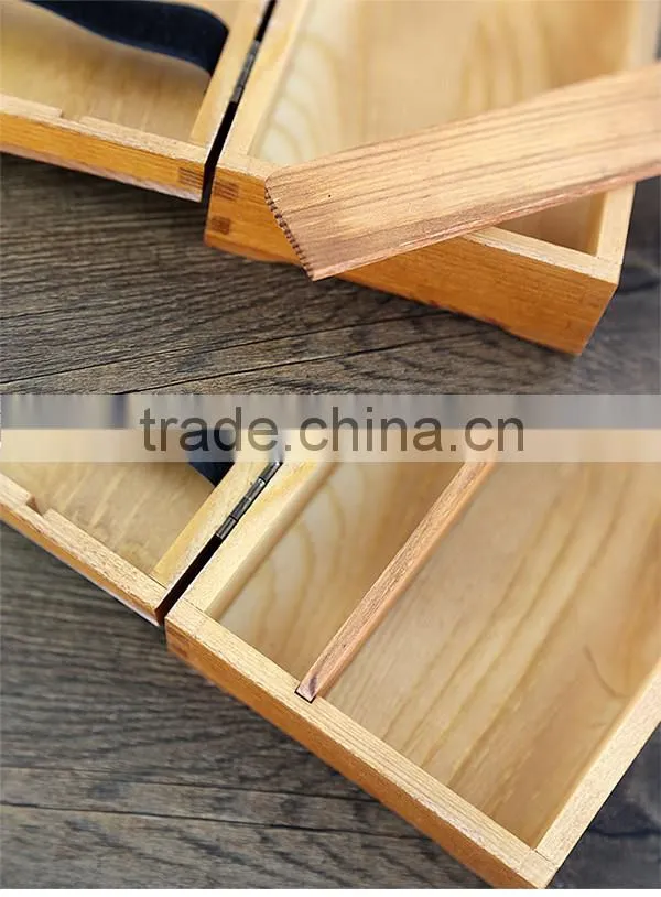 vintage wooden box artistical multifunction pencil box jewelry case for gift