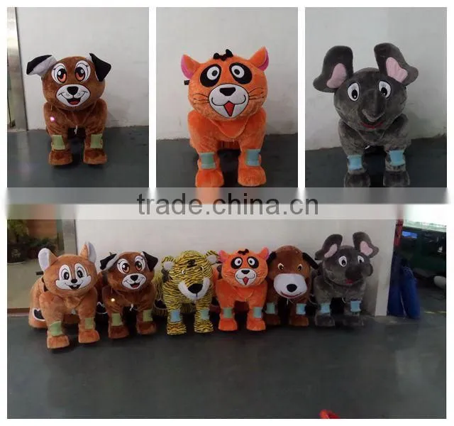 rechargeable battery machine Funny Kiddy Rides Games walking animals