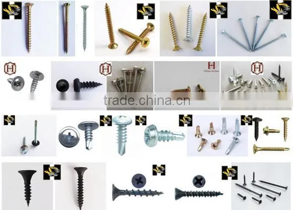 China supplier pan head self tapping screw to color steel board