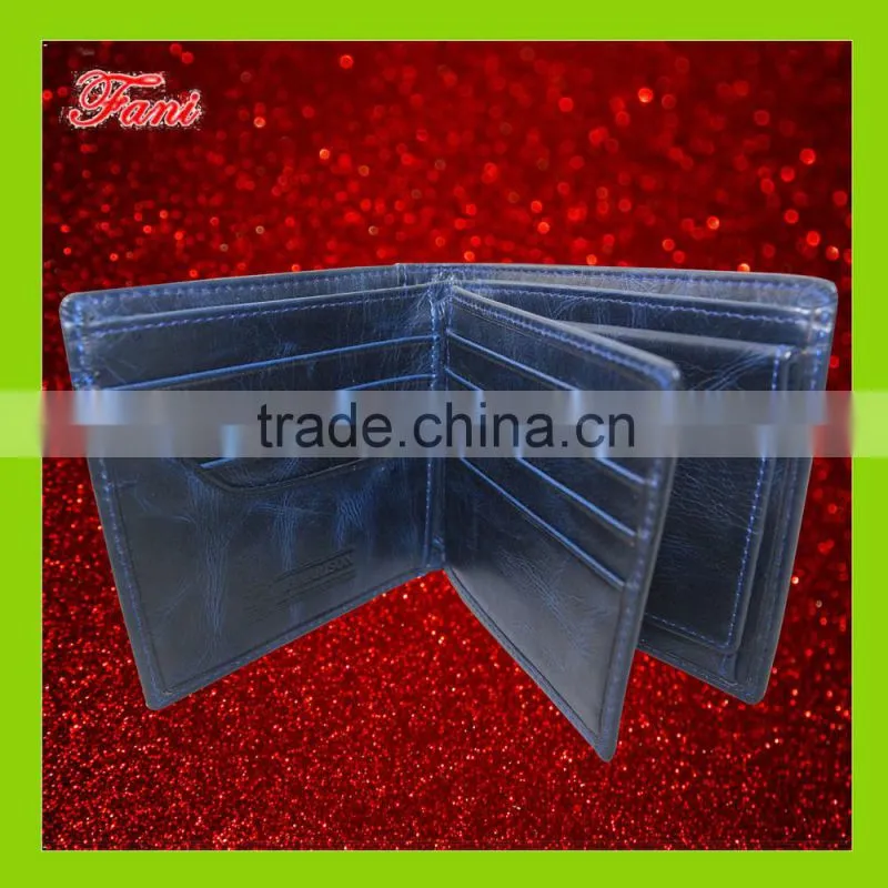 2015 fashion european leather wallet for men
