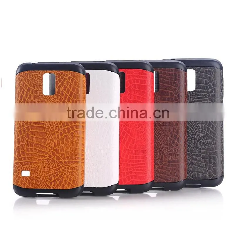 Wholesale Alligator Leather Mobile Phone Cases & Covers for Sumsung Galaxy S5