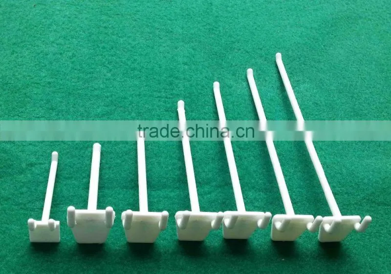 Plastic Pegboard Single Hook-Single Hanging Prong