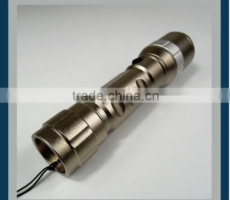 5 Watt Magnet Control Rechargeable CREE Q5 Zoom LED Flashlight