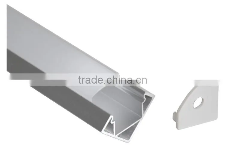 Corner and Surface Mounted TED001P18 Triangle LED Aluminum Profile