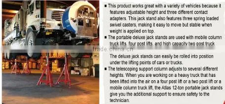 Torin BigRed 7 Ton Heavy Duty Truck Stands