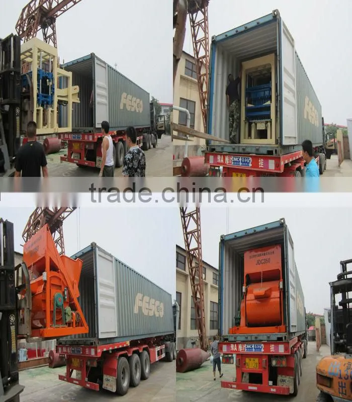Yugong cement/concrete/fly ash brick making machine for sale in usa