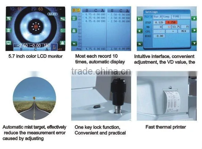 ophthalmic machine RM-9000 auto refractometer