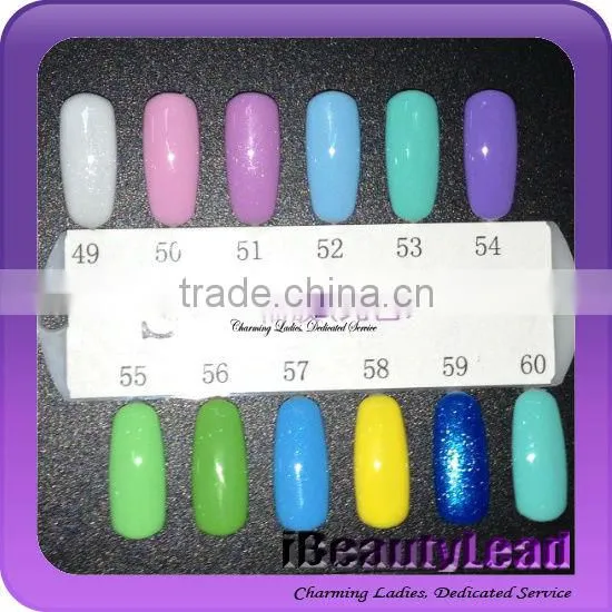 15ml UV gel polish soak off nail art uv gel with 132 different colors