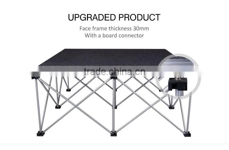 Cost-effective portable stage platform for sales