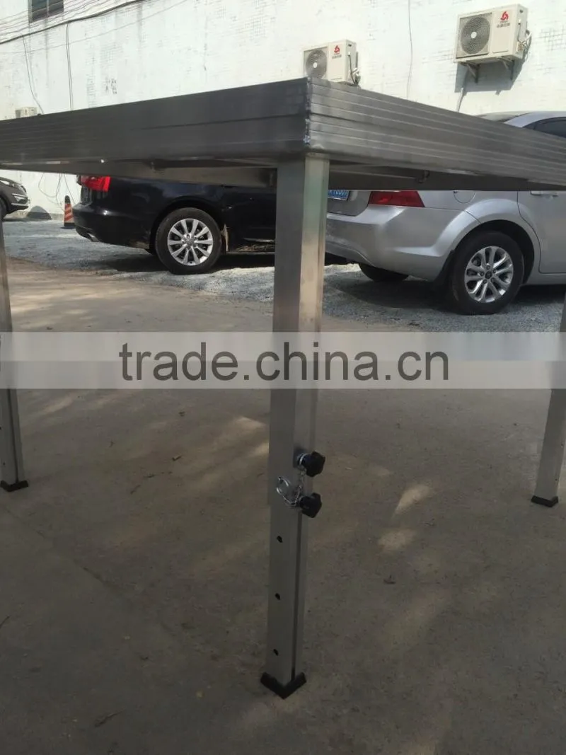 hot sale aluminum portable simple stage for wedding and performance