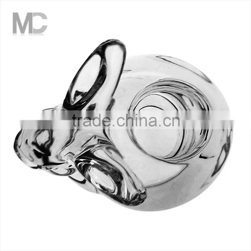 Rabbit Shaped Luxury Tealight Votive Clear Glass Candle Holder