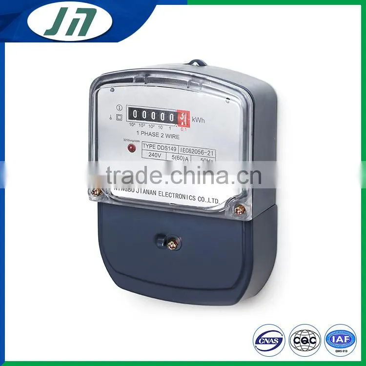 Jianan factory single phase electronic energy meter