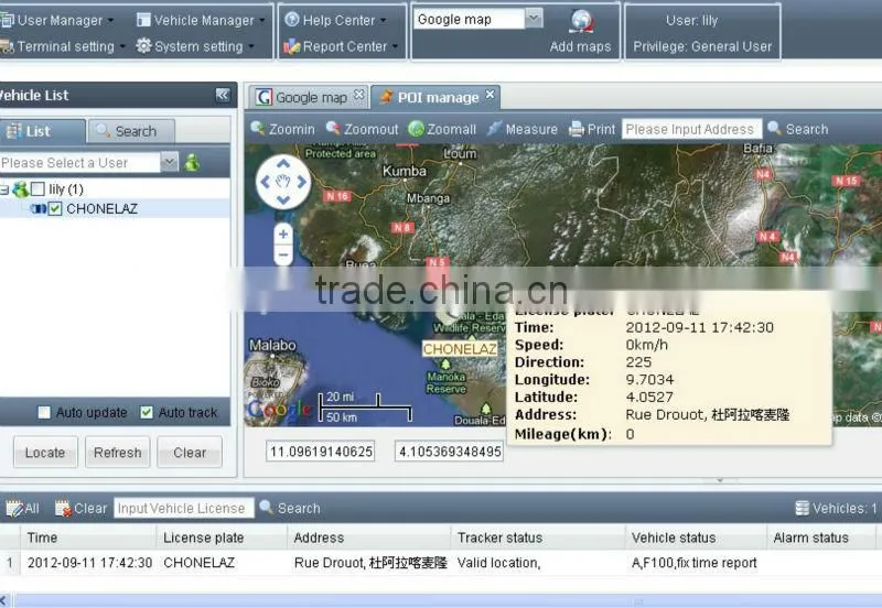 gps tracking software for Tracker TK102,TK103,TK103B,TK106,TK106B,GT06n,Amwell,coban, XENUN, QUIKTRAK,MTV340,380,600