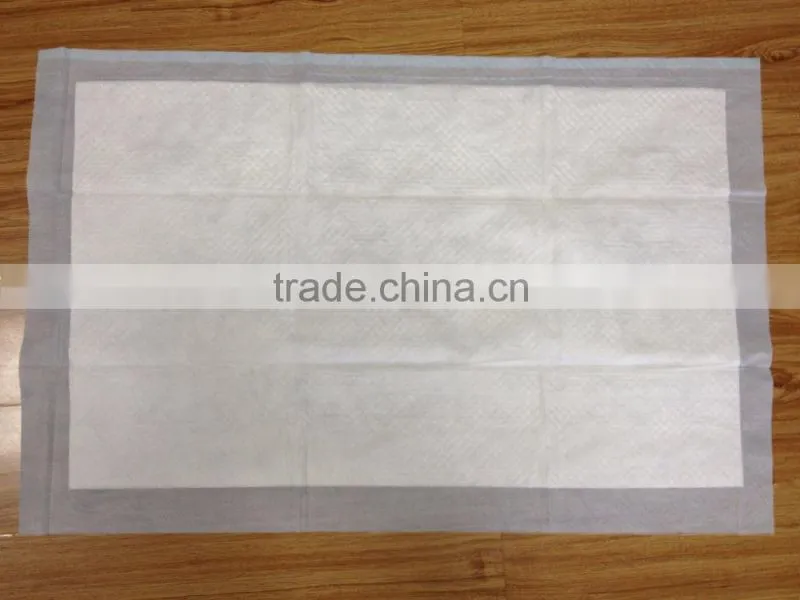 Colored backsheet waterproof under pad hospital use