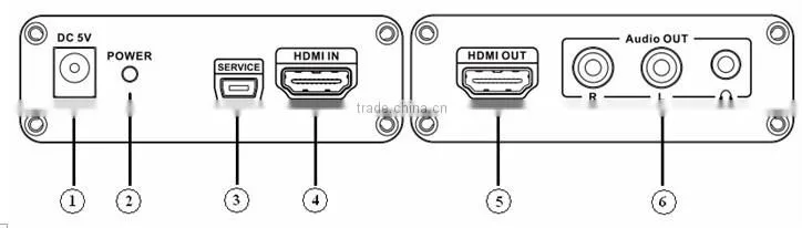 New Arrival High Quality Digital Audio Decoder Hdmi To Hdmi With Audio Decoder